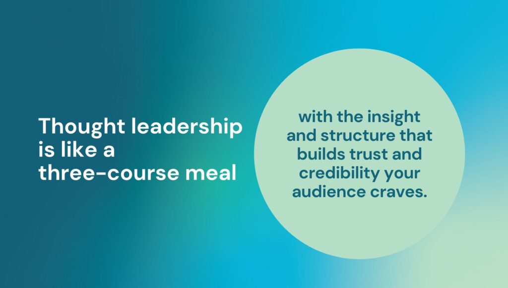 Executive participating in a thought leadership workshop to build personal brand