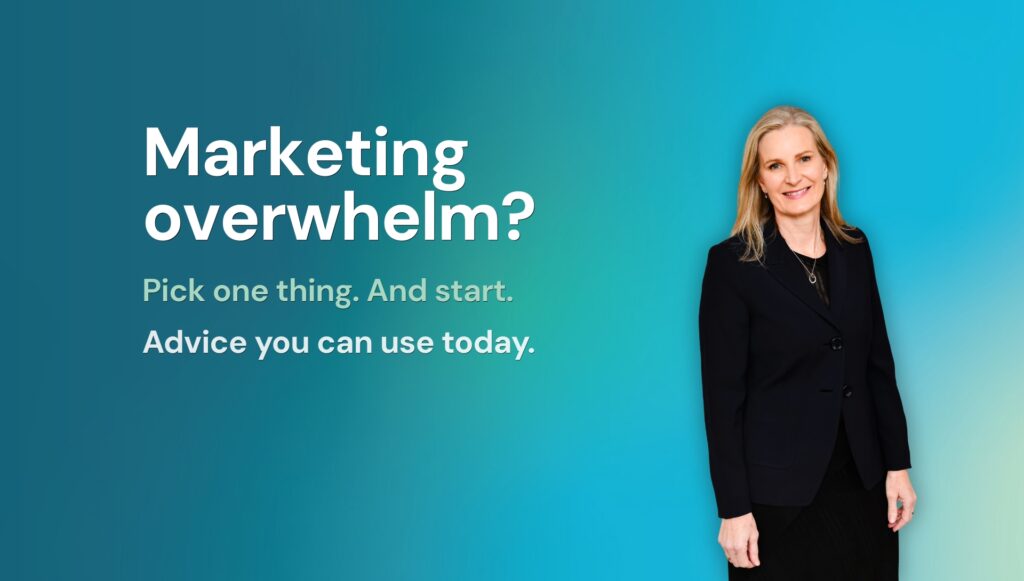 Marketing advice to use today