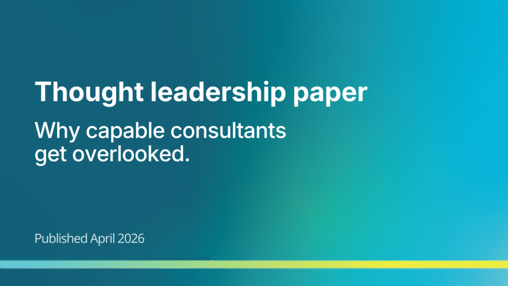 experienced leaders. stalled projects. why capable consultants get overlooked.